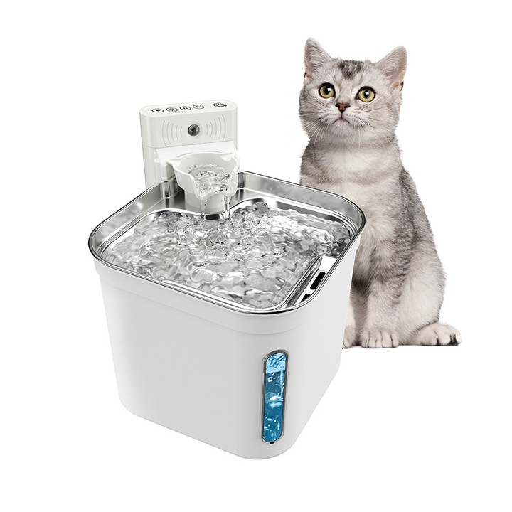 Ffynnon Dŵr Anifeiliaid Anwes Awtomatig