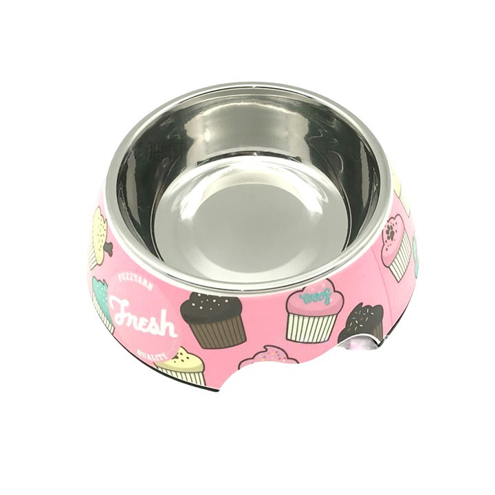 Custom Decal Melamine Dog Bowls