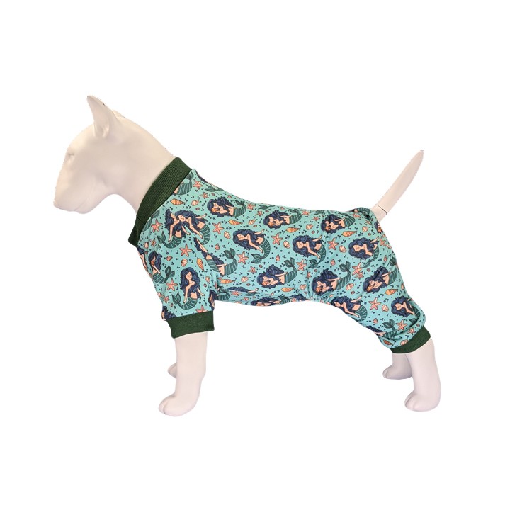 Pyjamas Cŵn Mermaid