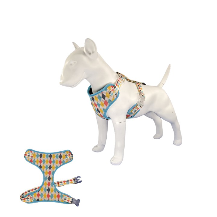 Printed dog harness