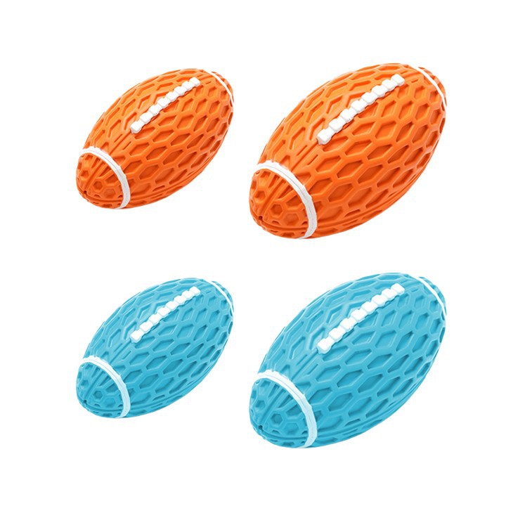 American Foodball Rubber Dog Toys