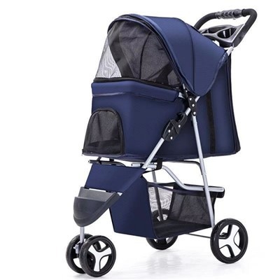 Stroller Cŵn Haenau Dwbl