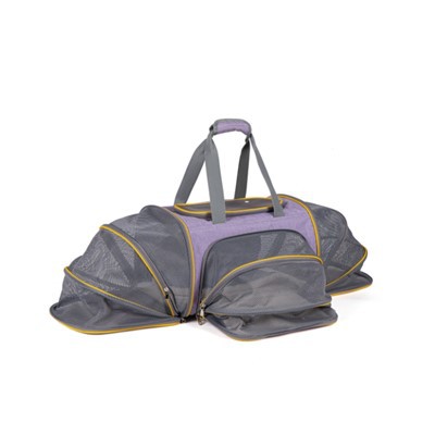 Cludwr Anifeiliaid Anwes y gellir ei ehangu