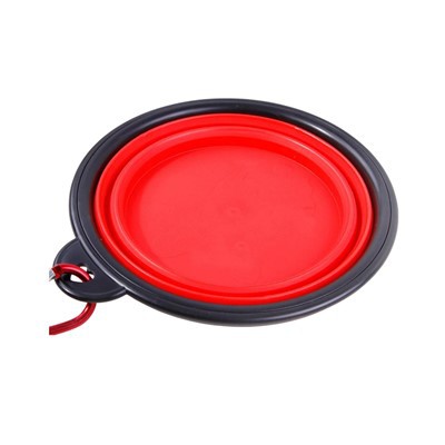 Powlenni Cŵn Bwydo Plygadwy